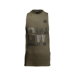 DAKOTA SLEEVELESS T-SHIRT - ARMY GREEN