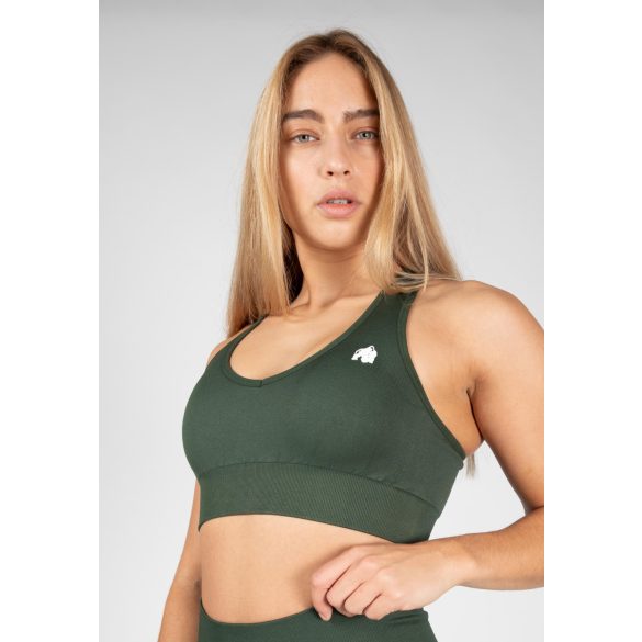 NEIRO SEAMLESS SPORT BRA - ARMY GREEN