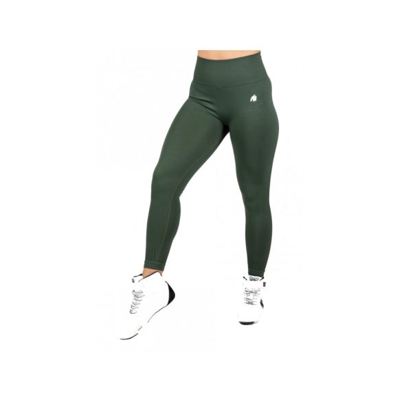 NEIRO SEAMLESS LEGGINGS - ARMY GREEN