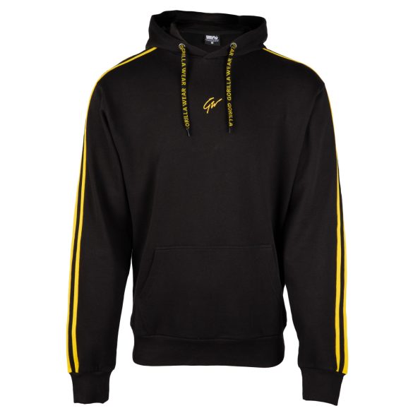 BANKS OVERSIZED HOODIE - BLACK/YELLOW