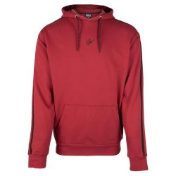 BANKS OVERSIZED HOODIE - BURGUNDY RED/BLACK