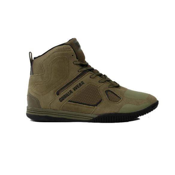 Troy High Tops - Army Green