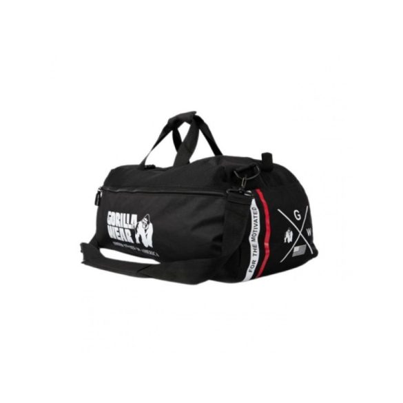 NORRIS HYBRID GYM BAG/BACKPACK - BLACK