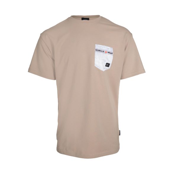 DOVER OVERSIZED T-SHIRT - BEIGE