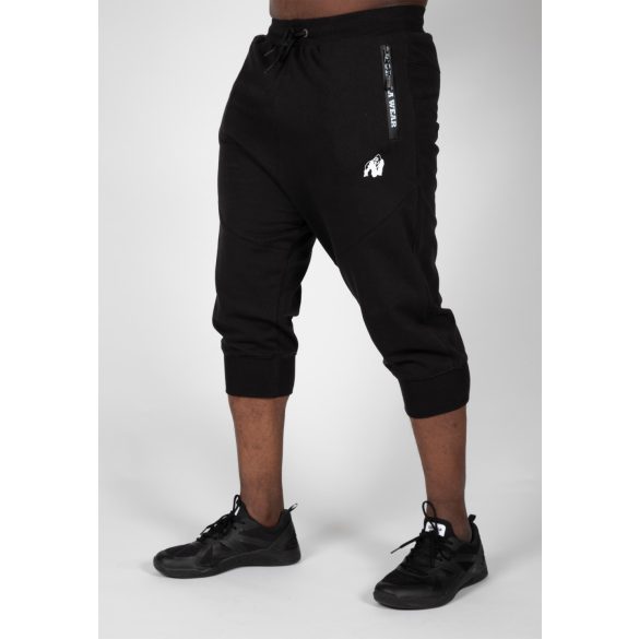 KNOXVILLE 3/4 SWEATPANTS - BLACK