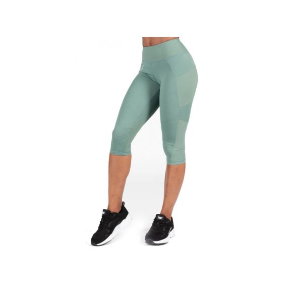 MONROE CROPPED LEGGINGS - GREEN