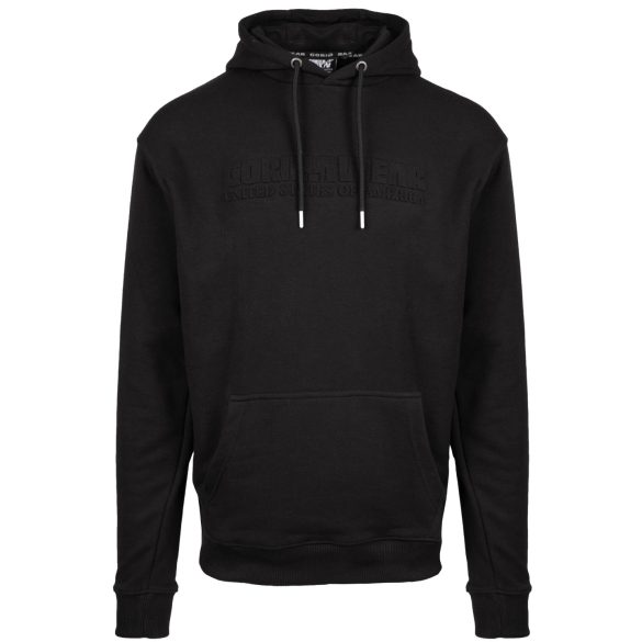 CROWLEY MEN'S OVERSIZED HOODIE - BLACK