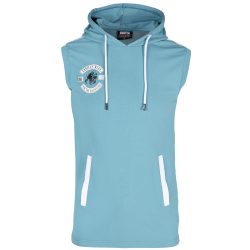 OSWEGO S/L HOODED T-SHIRT - BLUE