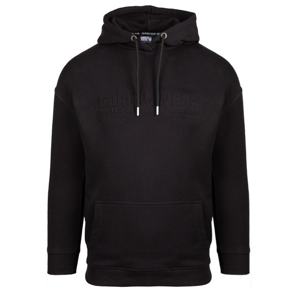 CROWLEY WOMEN'S OVERSIZED HOODIE - BLACK