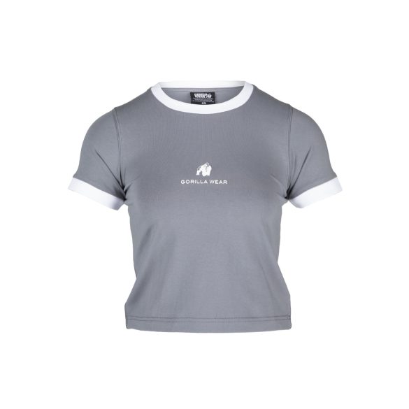 NEW ORLEANS CROPPED T-SHIRT - GRAY