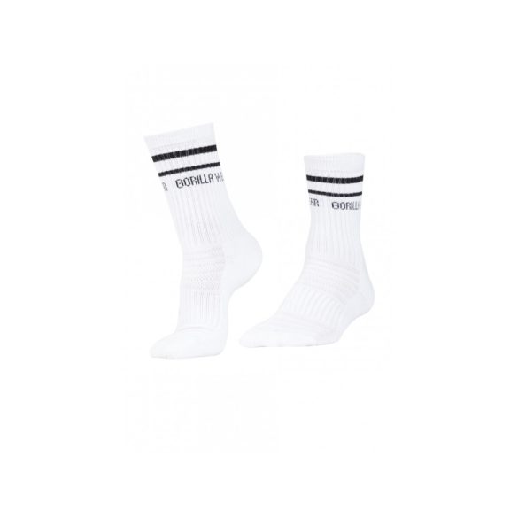 GW CREW SOCKS - WHITE