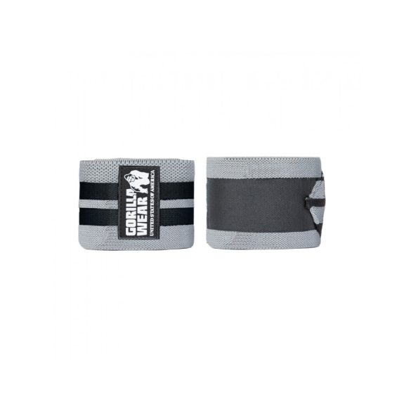 Knee Wraps - Gray/Black - 200cm/79in