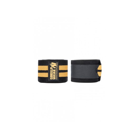 Knee Wraps - Black/Gold - 200cm/79in