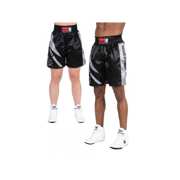 HORNELL BOXING SHORTS - BLACK/GRAY