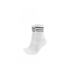 CREW SOCKS 2-PACK - WHITE