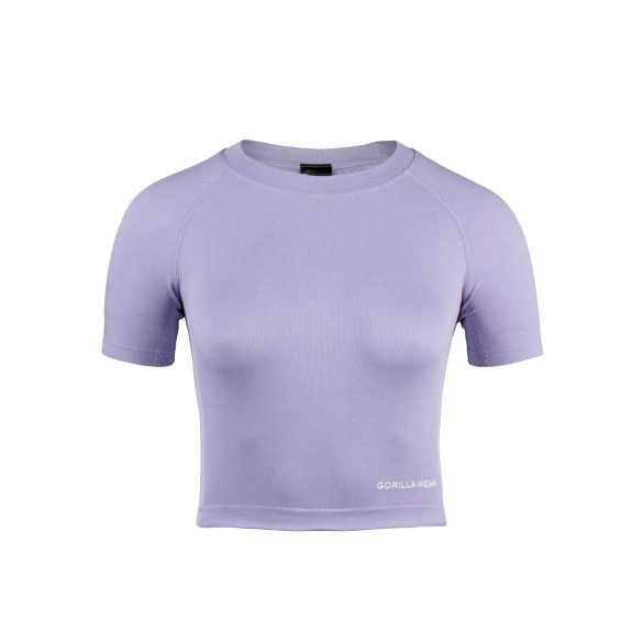 SELAH SEAMLESS CROP TOP - LILAC