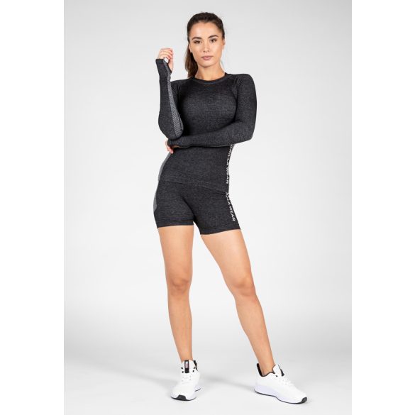 SELAH SEAMLESS SHORTS BLACK