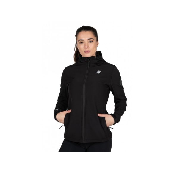 MINA SOFTSHELL JACKET - BLACK