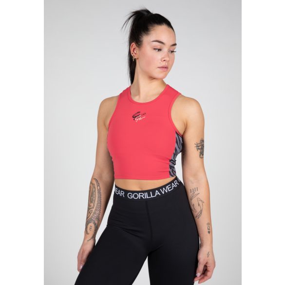 ZION CROP TOP - RED