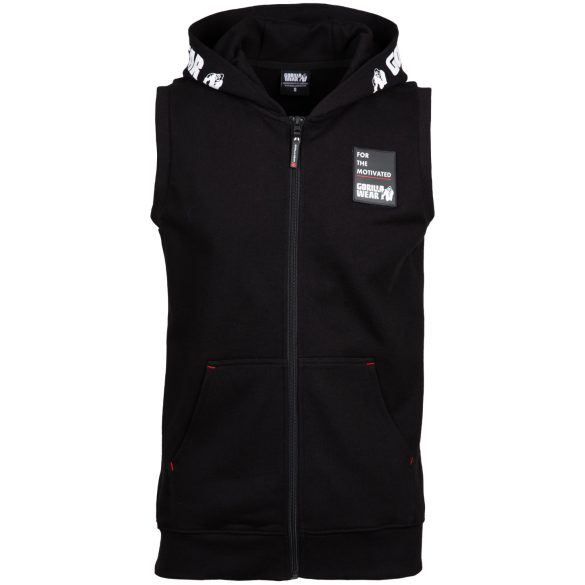 MILWAUKEE S/L ZIPPED HOODIE - BLACK