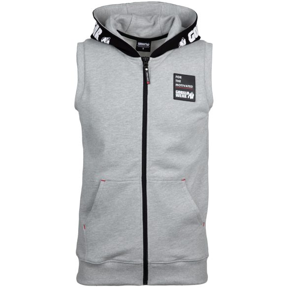 MILWAUKEE S/L ZIPPED HOODIE - GRAY MELANGE