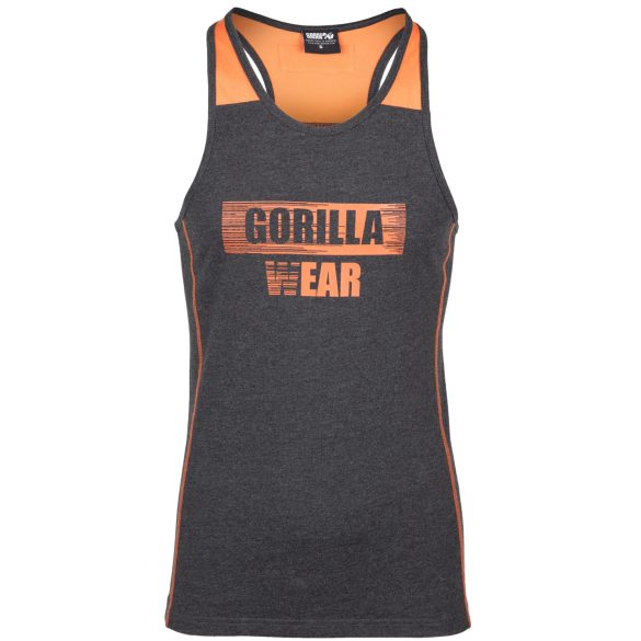 WALLACE TANK TOP - GRAY/ORANGE